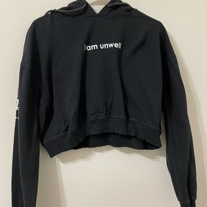 Call Her Daddy Cropped Hoodie